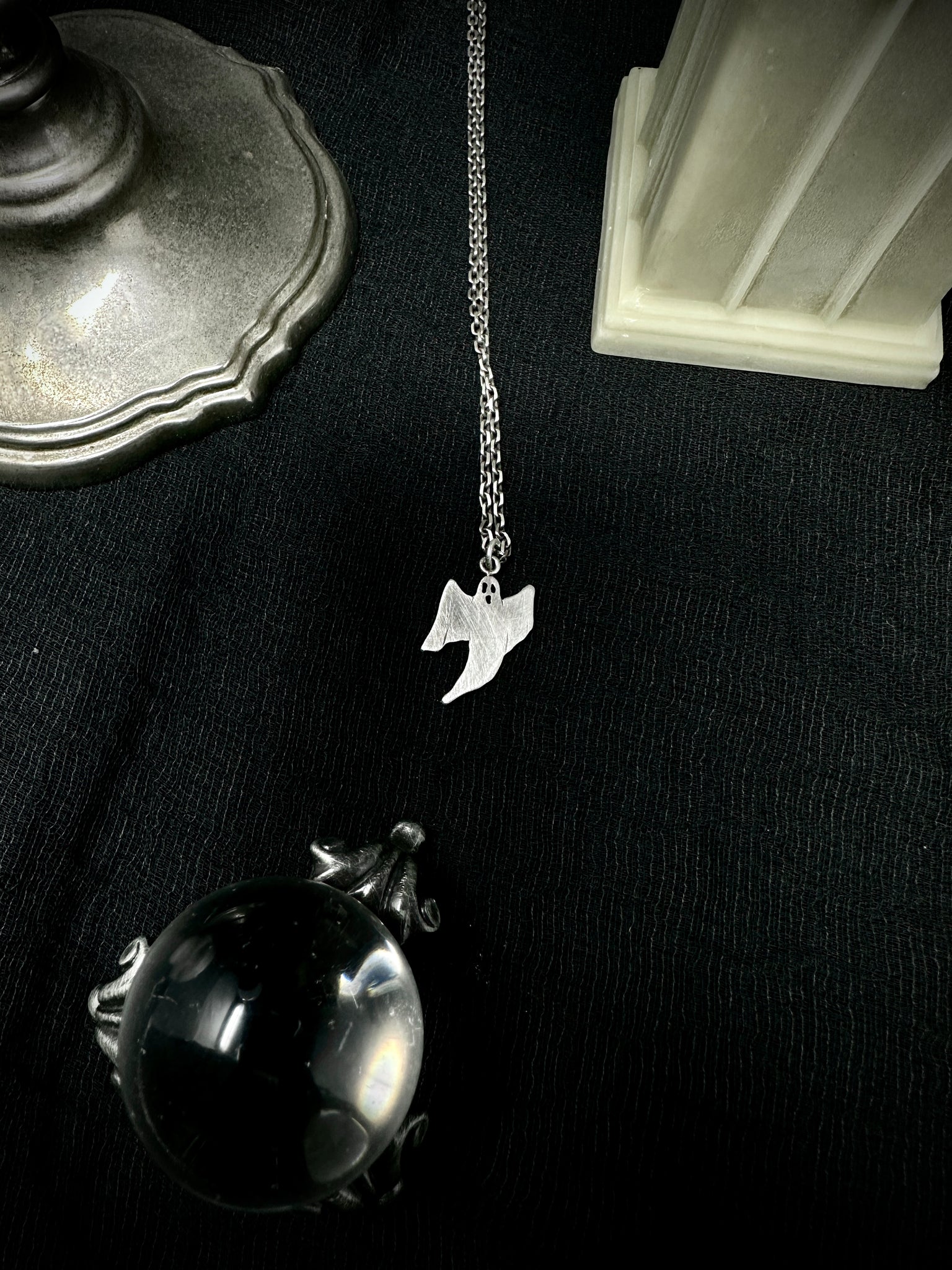 Small Ghost Pendant