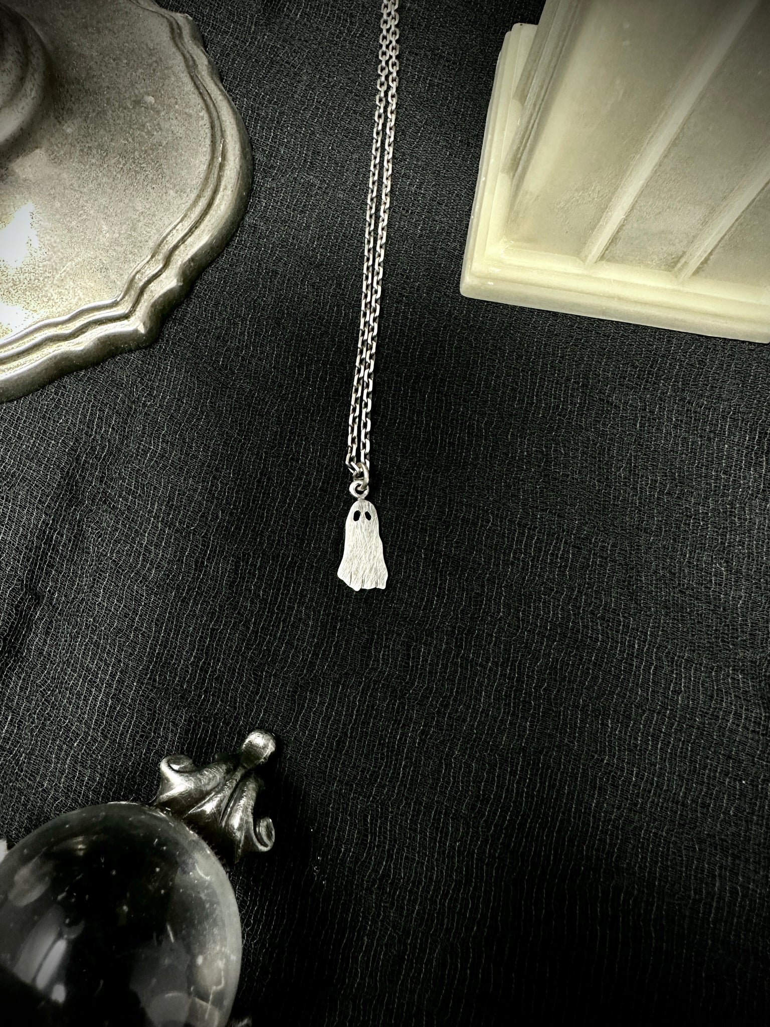 Small Ghost Pendant