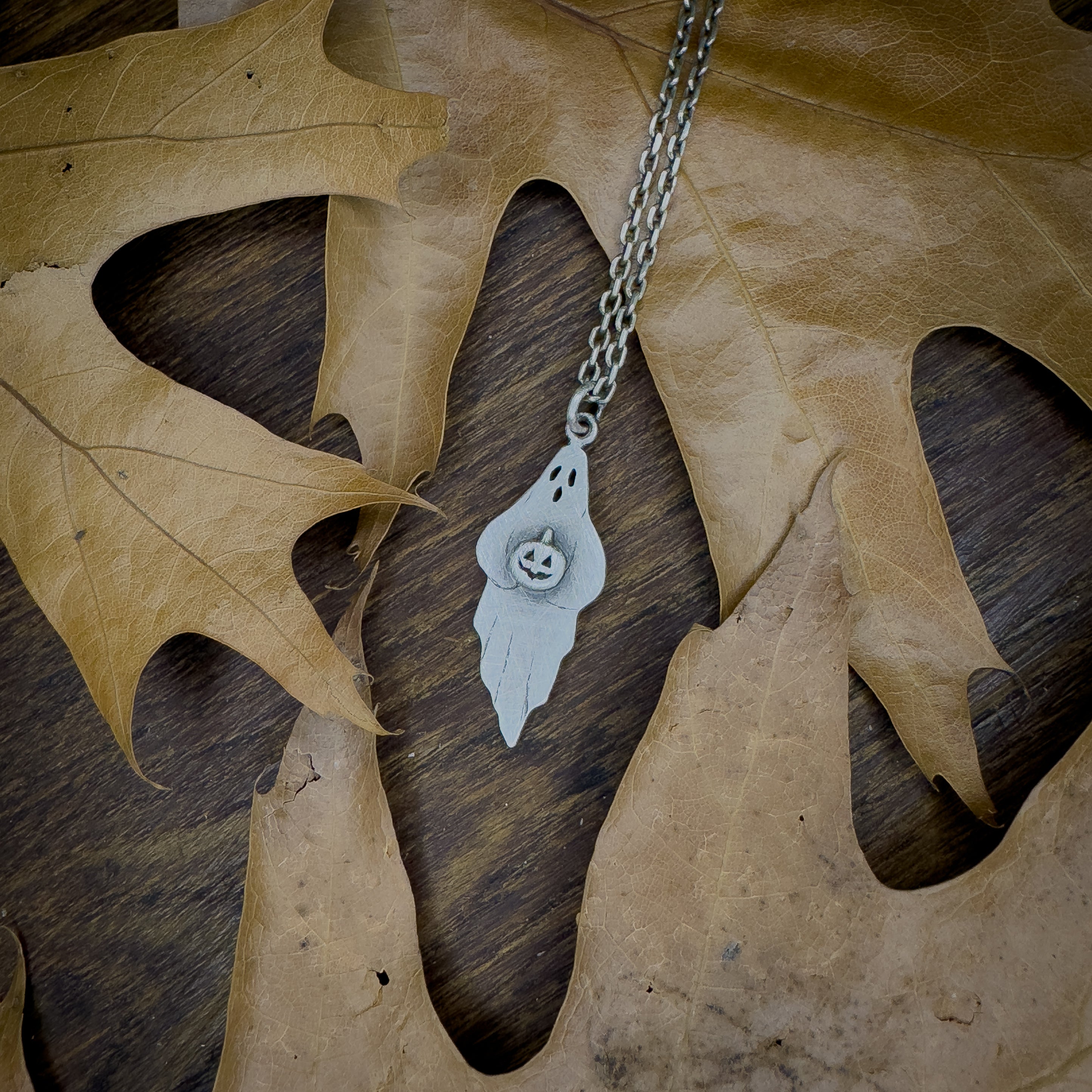 Pumpkin Ghosts Pendants