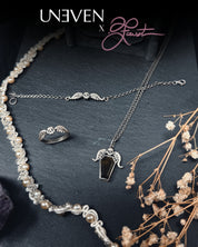 Eternal Mourning Ring - Uneven X Olivia Faust