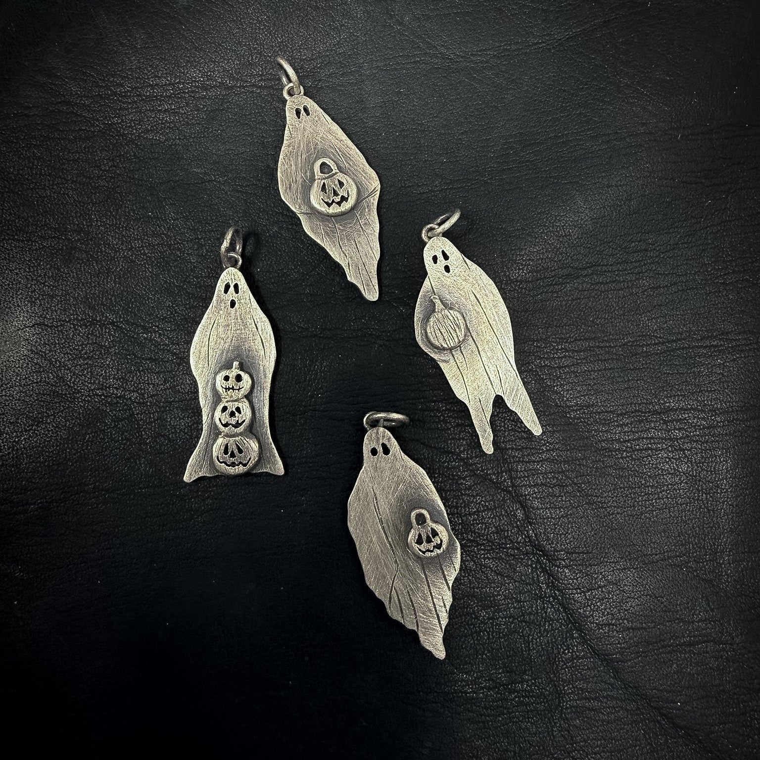 Pumpkin Ghosts Pendant
