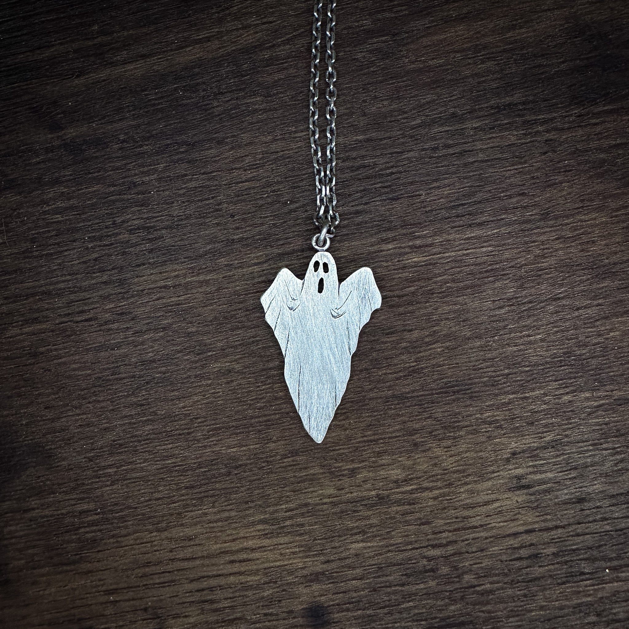 Ghost Pendant Necklace