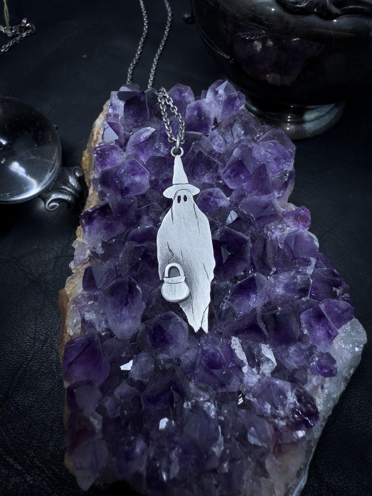 Witchy Ghosts Pendant