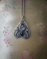 Strange Fascination Planchette Pendant Chartreuse LIMITED- Uneven X Olivia Faust