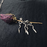 Death by Ribbons Earrings - Uneven X Olivia Faust - Ready to Ship
