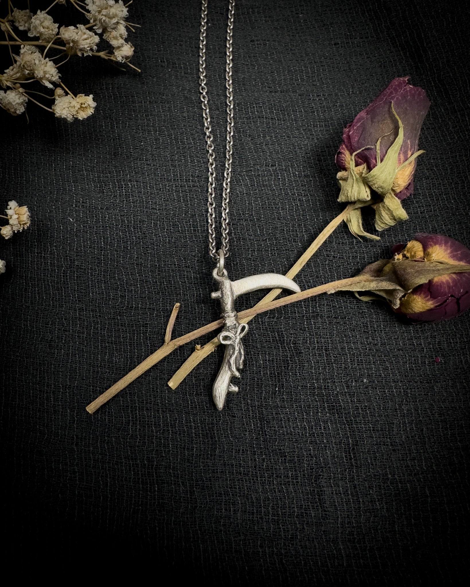 Sweet Scythe Pendant - Uneven X Olivia Faust