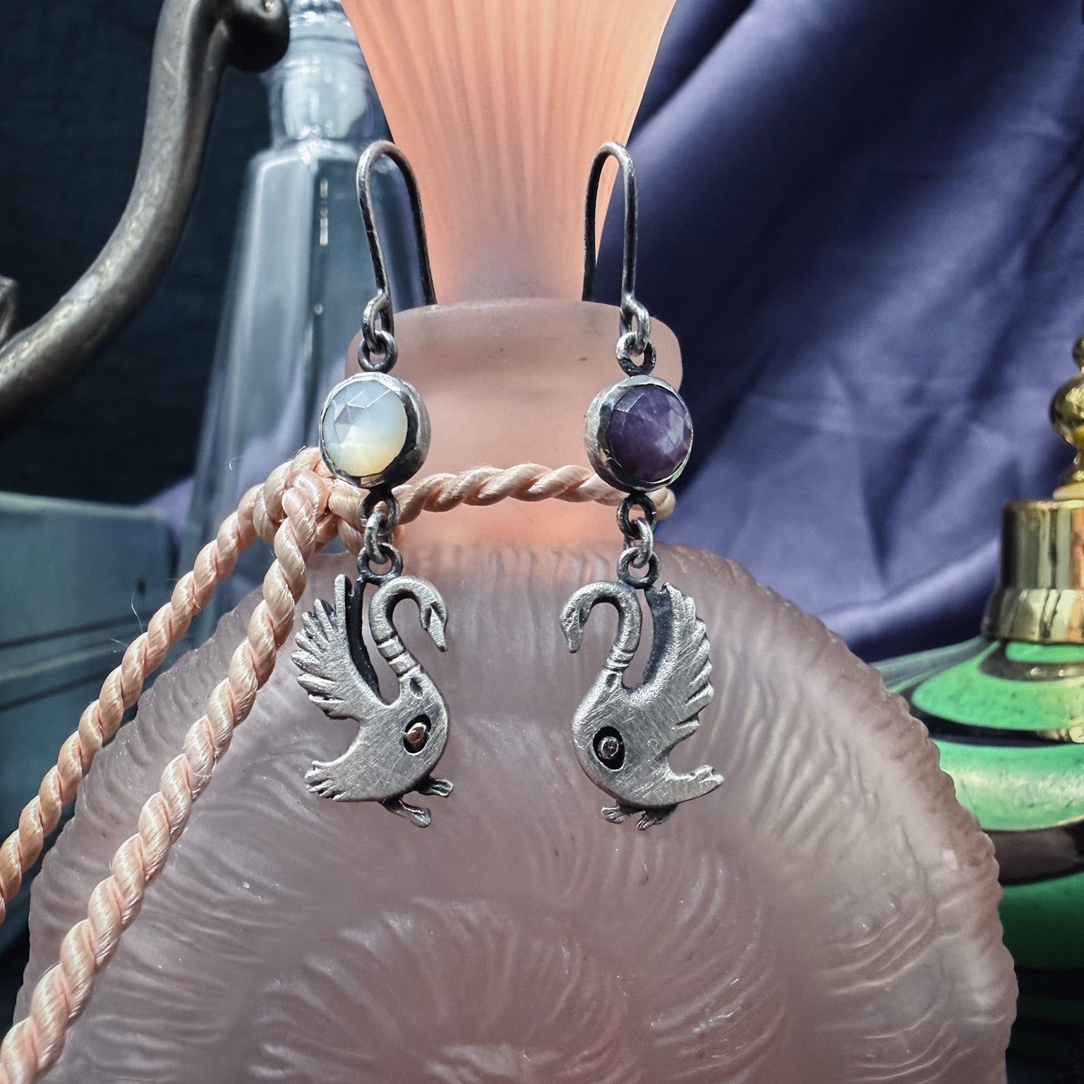 Twin Flames Earrings - Uneven X Olivia Faust