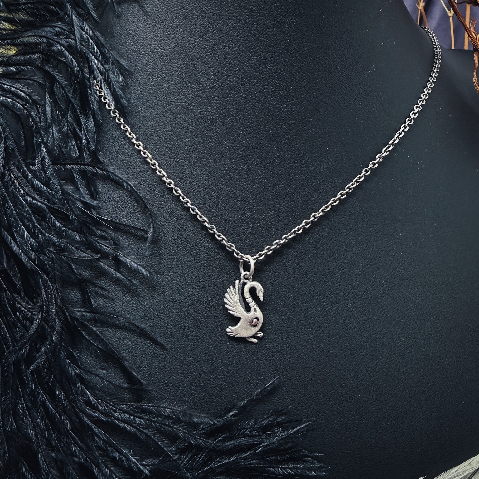 Swan Queen Pendant - Uneven X Olivia Faust