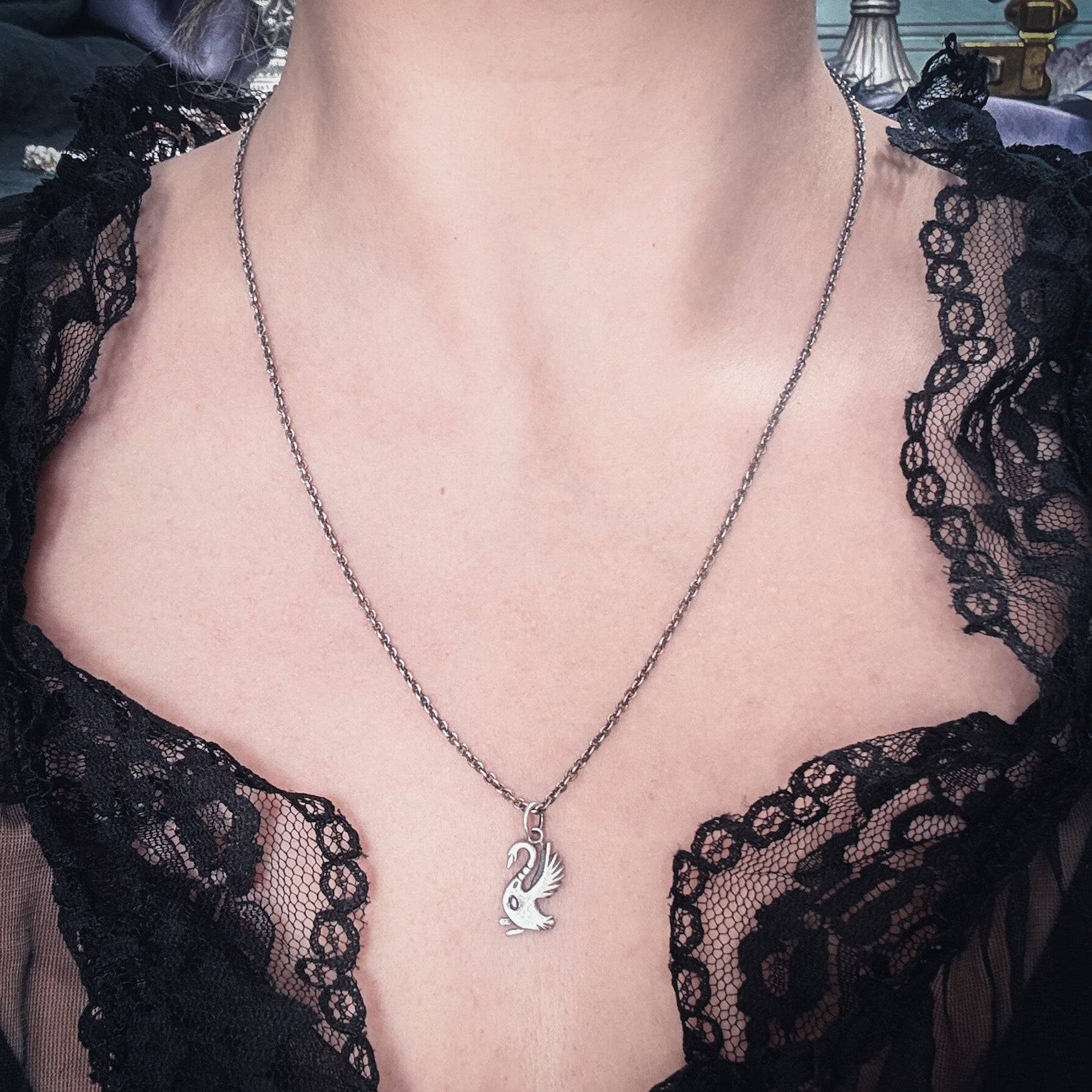 Swan Queen Pendant - Uneven X Olivia Faust