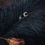 Midnight Magick ear studs - Uneven X Olivia Faust