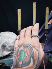 Eternal Mourning Ring - Uneven X Olivia Faust