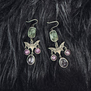 the Dead of Night Earrings OOAK - Uneven X Olivia Faust