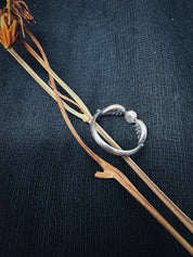 Eternal Mourning Ring - Uneven X Olivia Faust