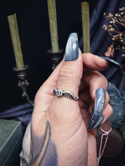 Eternal Mourning Ring - Uneven X Olivia Faust