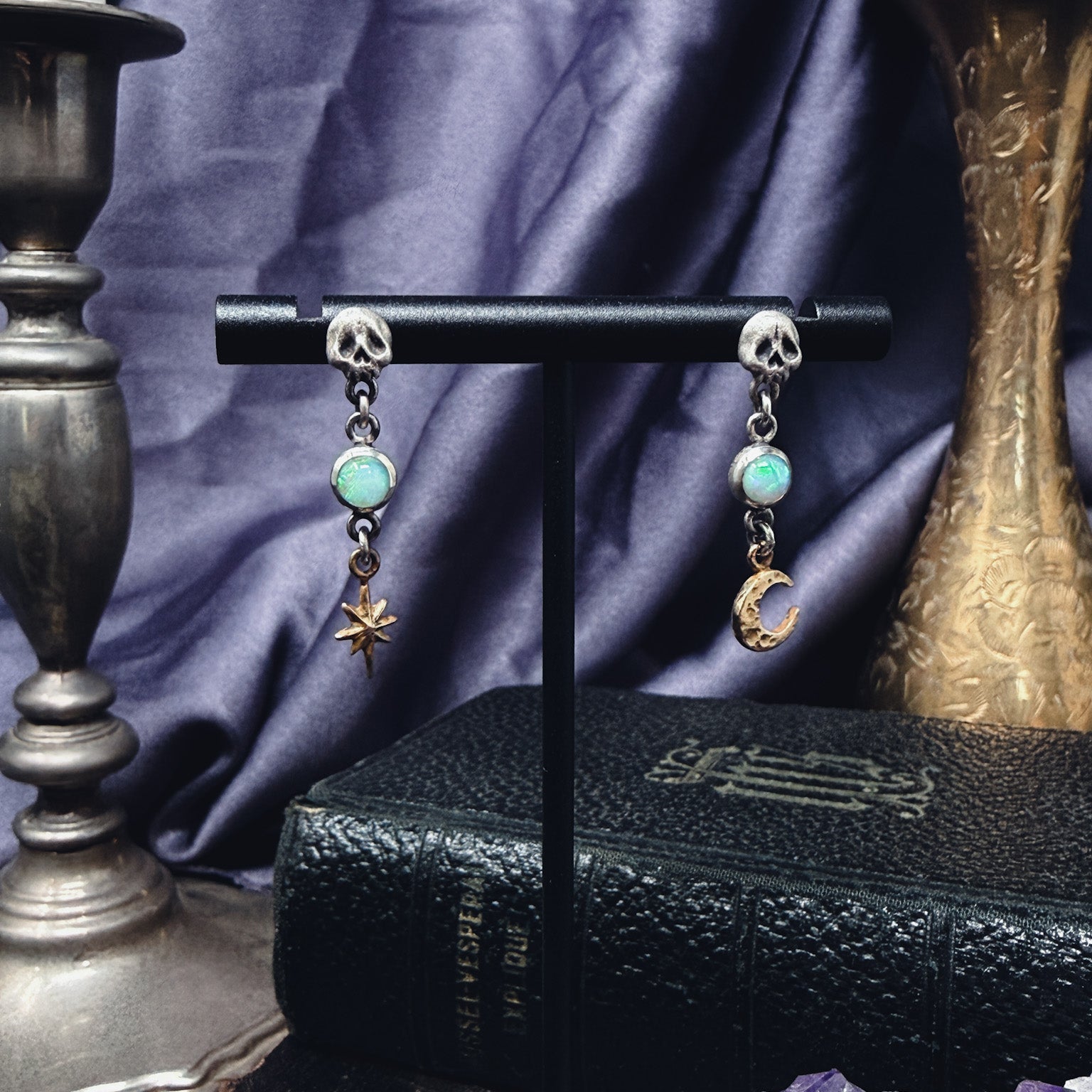 Dark & Dreamy Earrings - Uneven X Olivia Faust