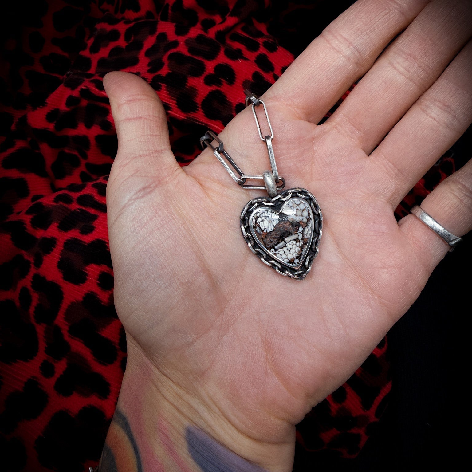 Wild Heart Ring or Pendant - Made to Order