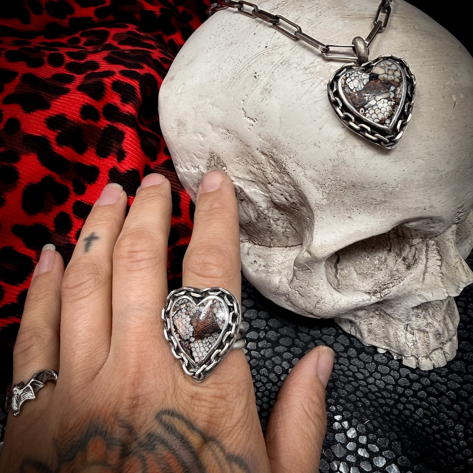 Wild Heart Pendant - Ready to Ship