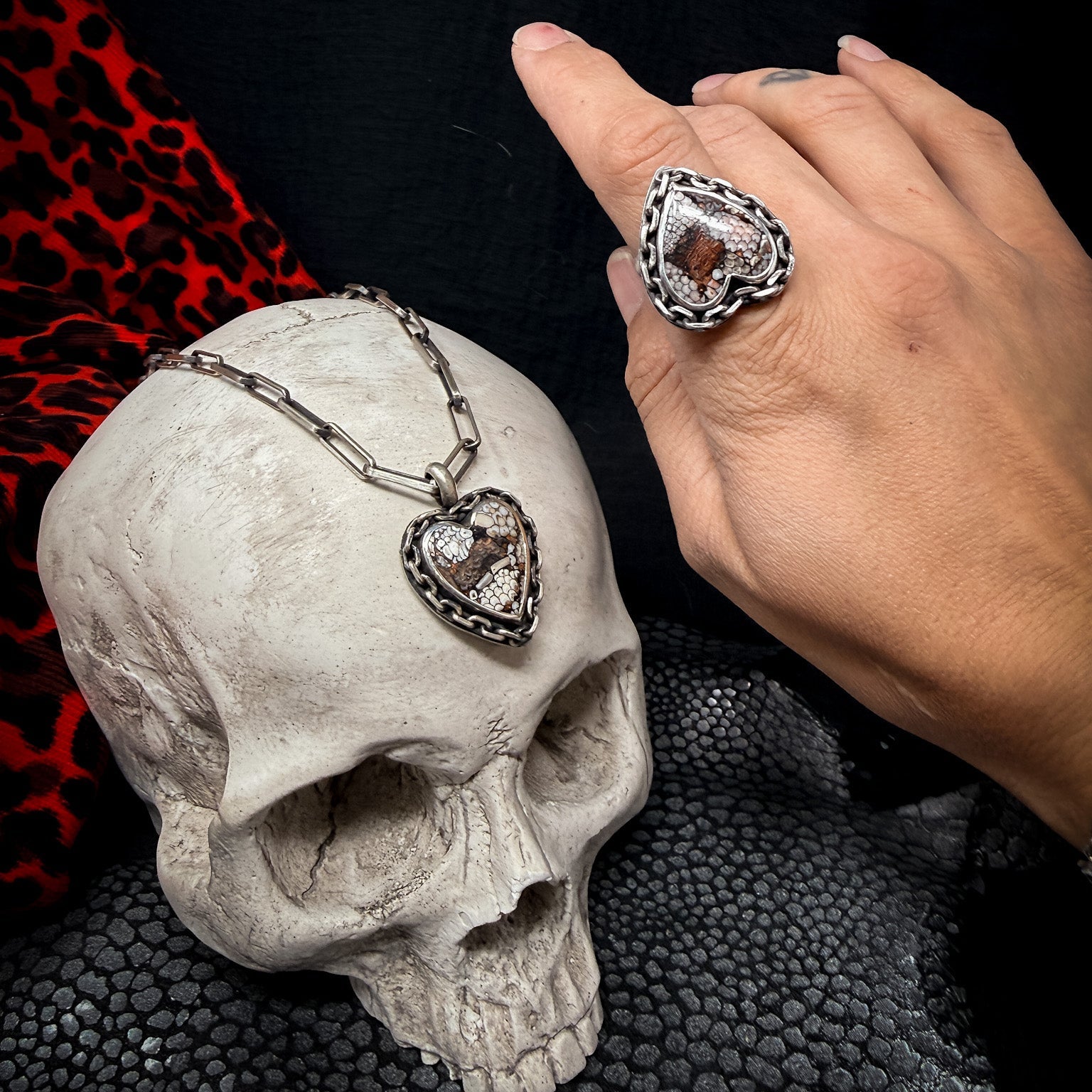 Wild Heart Ring or Pendant - Made to Order