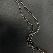 Chunky Paper Clip Chain - Sterling silver