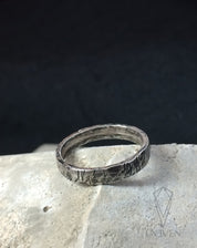 Distressed - Textured Hammered Ring