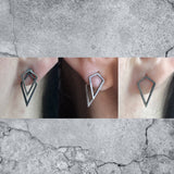 Uneven Signature Ear Jackets Earrings - Ready to Ship