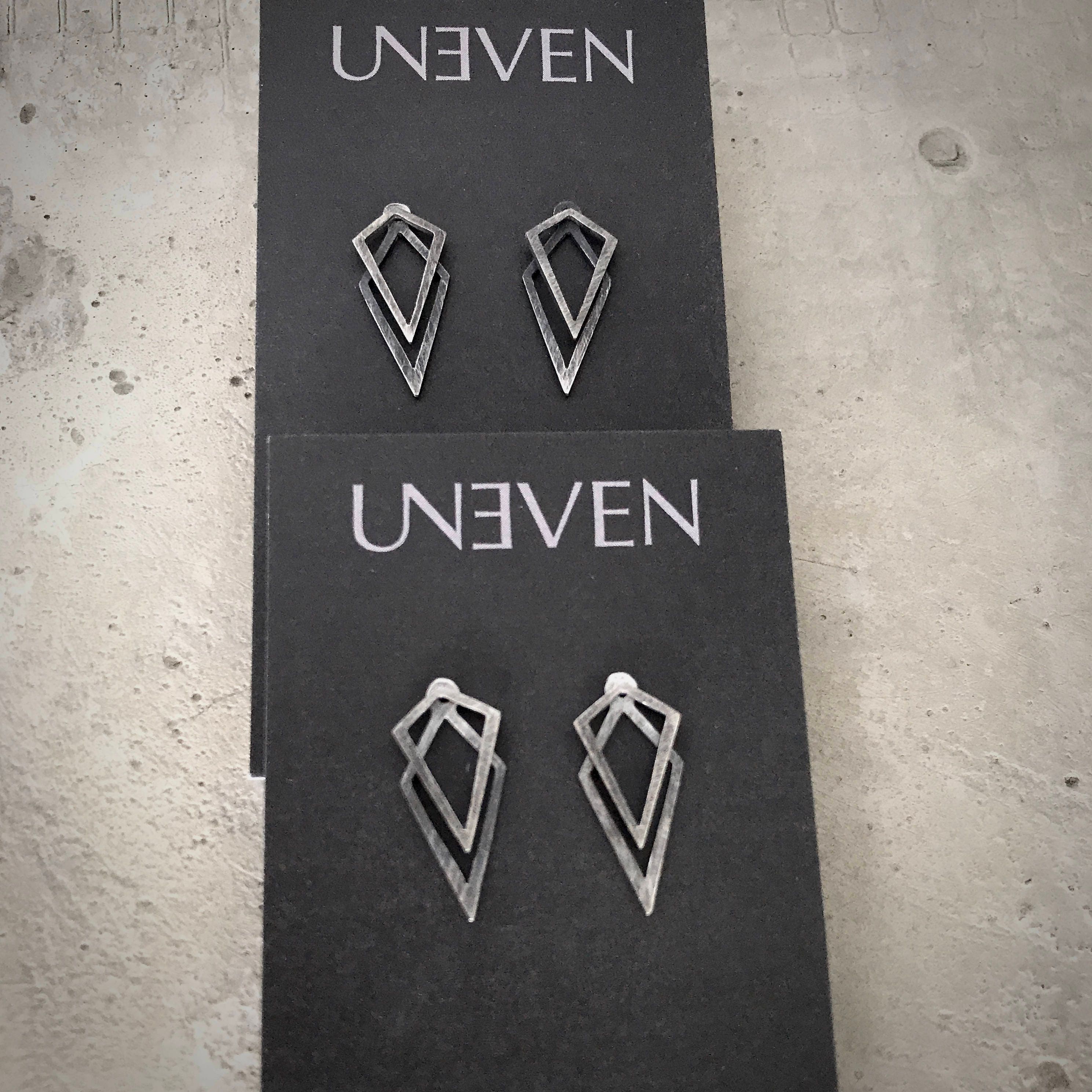 Uneven Signature Ear Jackets Earrings - Ready to Ship