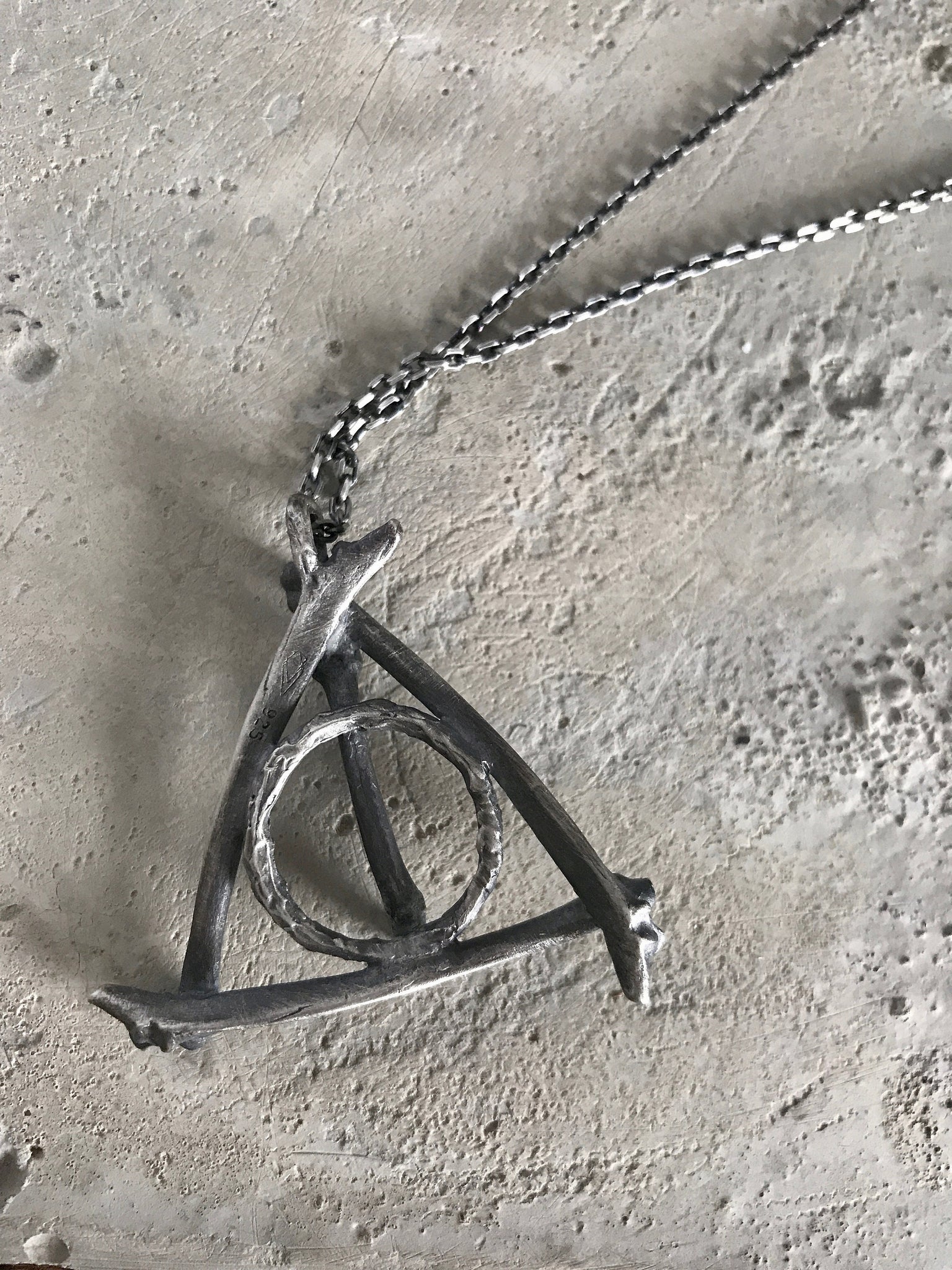 Magical Triangle Hallows Pendant