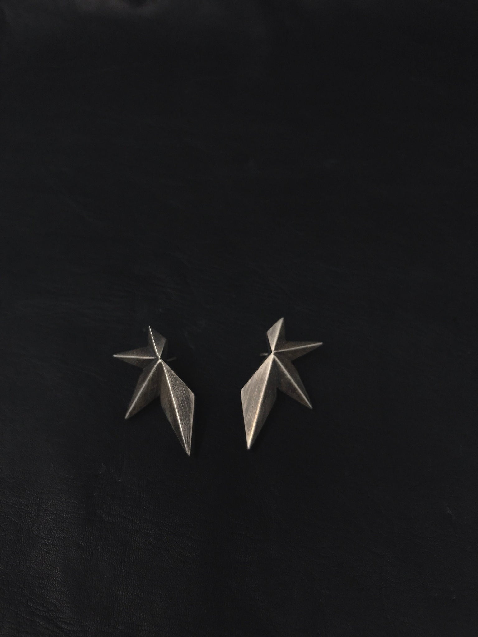 Geometric Star Earrings