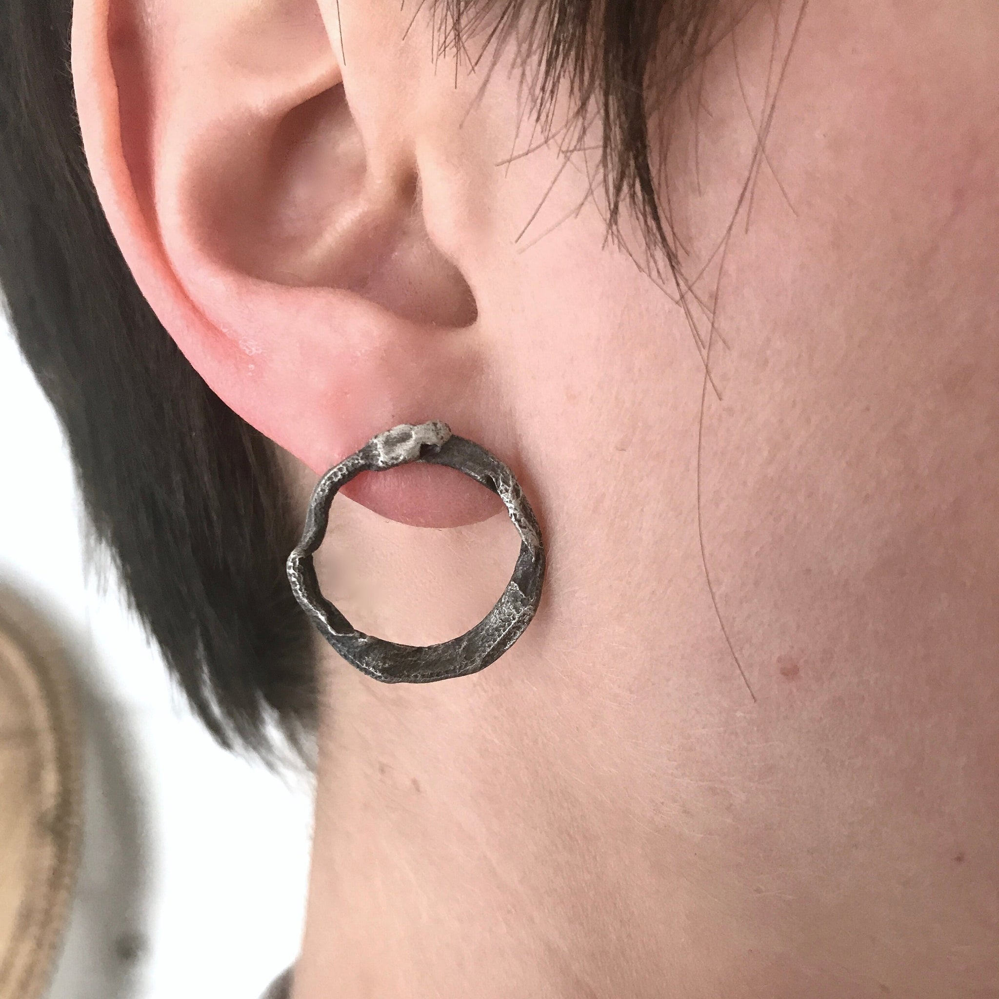 Ouroboros Ear Studs