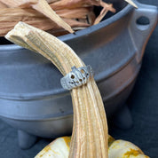 Small Spooky Jack-O Pumpkin Ring - Ready to Ship