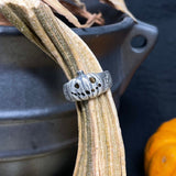 Small Spooky Jack-O Pumpkin Ring - Limited Pre-Order