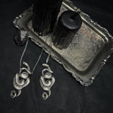Entangled Snake Pendant Necklace