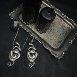 Entangled Snake Pendant Necklace - Ready to Ship