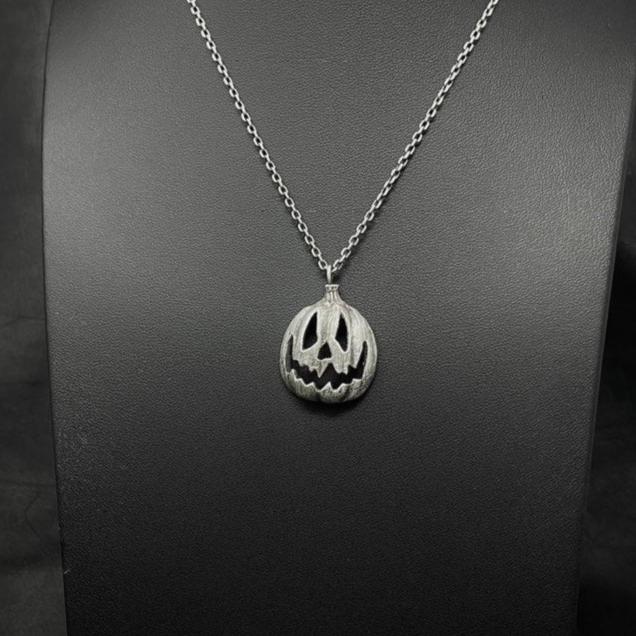 Big Jack-O Pumpkin Pendant Necklace - Limited PreOrder